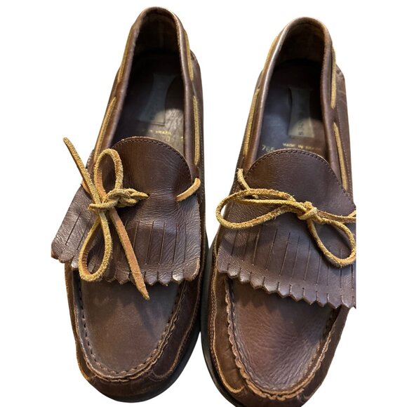 LEVIS Mens Size 12 M Tassel Loafers Slip On Shoes Flexible Soles - Picture 2 of 8